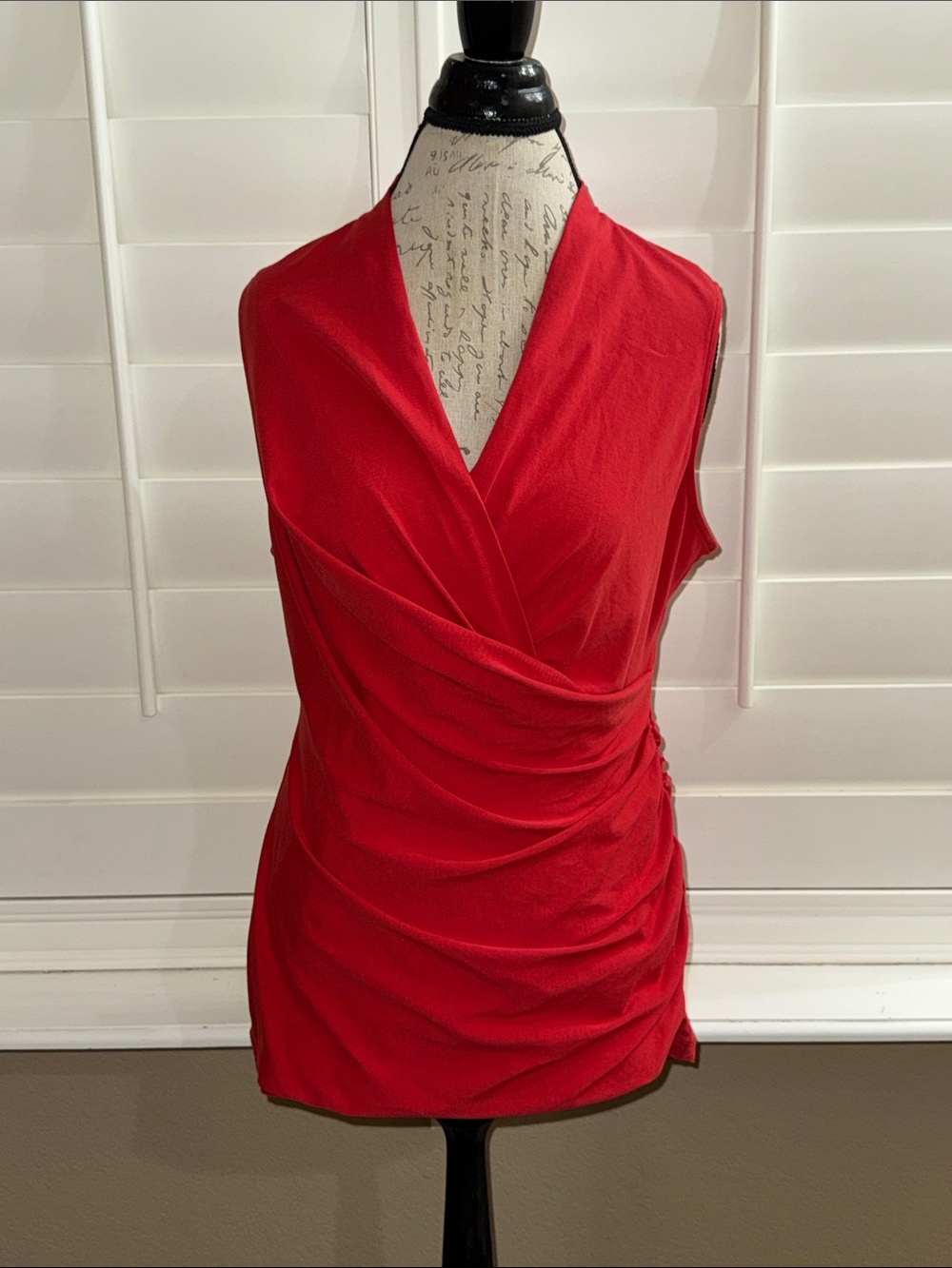 Peruvian Connection Fresco Red Europa Top
